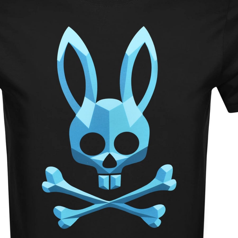 Alternative Image for ProductPsycho Bunny Fremlin Crew Neck T Shirt Black3